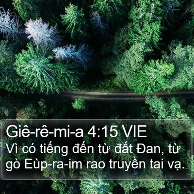Giê-rê-mi-a 4:15 VIE Bible Verse Image