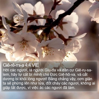 Giê-rê-mi-a 4:4 VIE Bible Verse Image