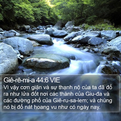 Giê-rê-mi-a 44:6 VIE Bible Verse Image