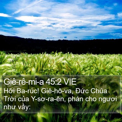 Giê-rê-mi-a 45:2 VIE Bible Verse Image