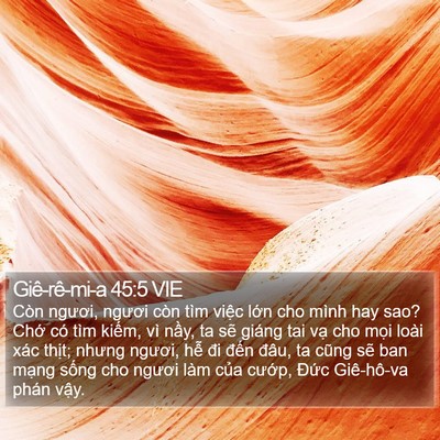 Giê-rê-mi-a 45:5 VIE Bible Verse Image