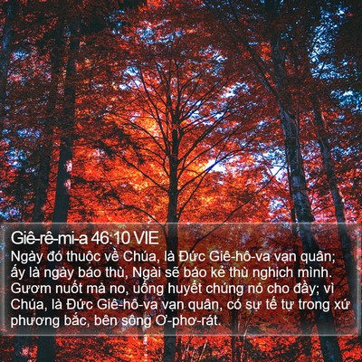Giê-rê-mi-a 46:10 VIE Bible Verse Image