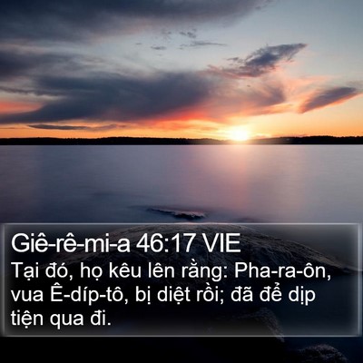 Giê-rê-mi-a 46:17 VIE Bible Verse Image