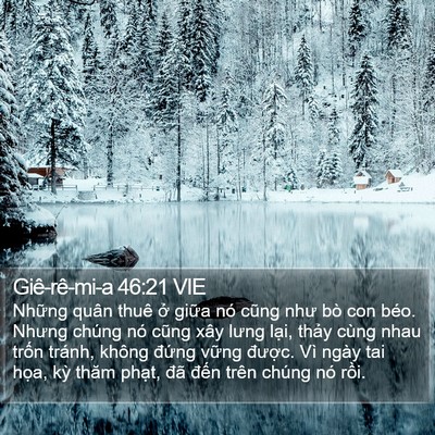 Giê-rê-mi-a 46:21 VIE Bible Verse Image