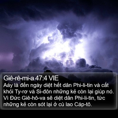 Giê-rê-mi-a 47:4 VIE Bible Verse Image