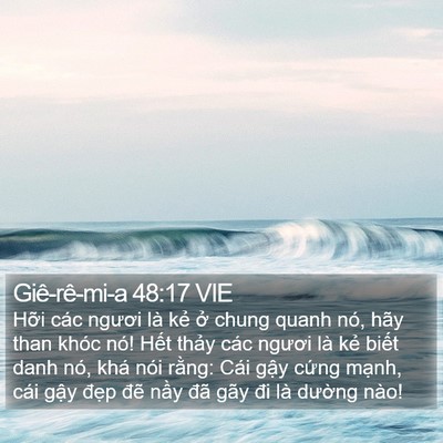Giê-rê-mi-a 48:17 VIE Bible Verse Image