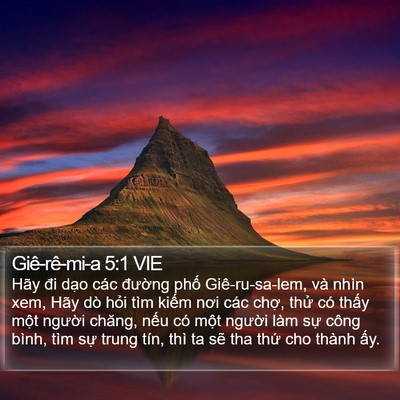 Giê-rê-mi-a 5:1 VIE Bible Verse Image
