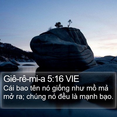 Giê-rê-mi-a 5:16 VIE Bible Verse Image