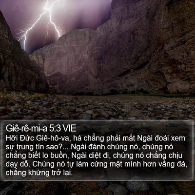 Giê-rê-mi-a 5:3 VIE Bible Verse Image