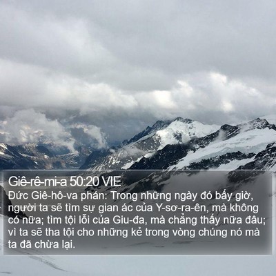 Giê-rê-mi-a 50:20 VIE Bible Verse Image