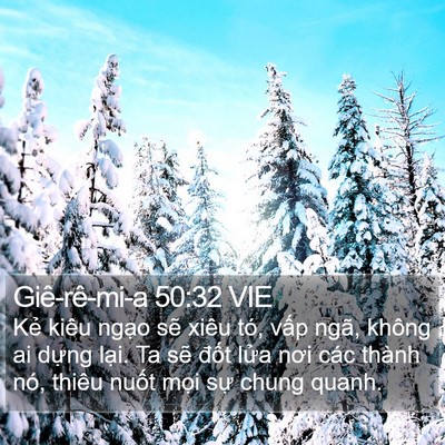 Giê-rê-mi-a 50:32 VIE Bible Verse Image