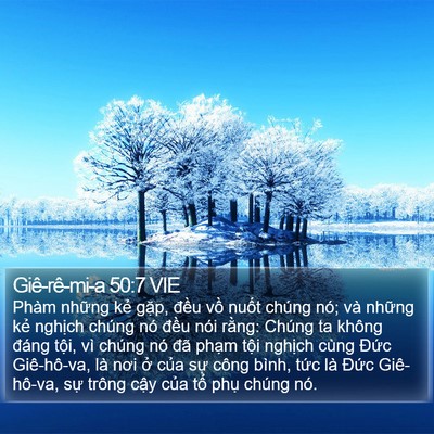 Giê-rê-mi-a 50:7 VIE Bible Verse Image