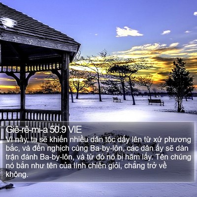 Giê-rê-mi-a 50:9 VIE Bible Verse Image