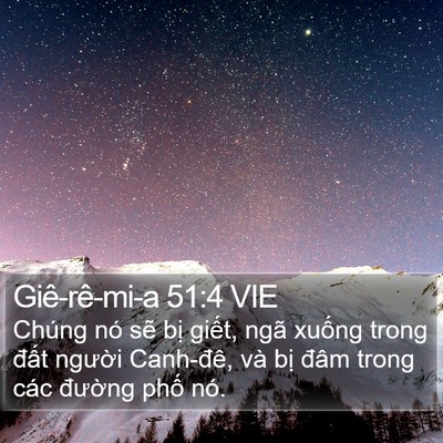 Giê-rê-mi-a 51:4 VIE Bible Verse Image