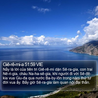 Giê-rê-mi-a 51:59 VIE Bible Verse Image