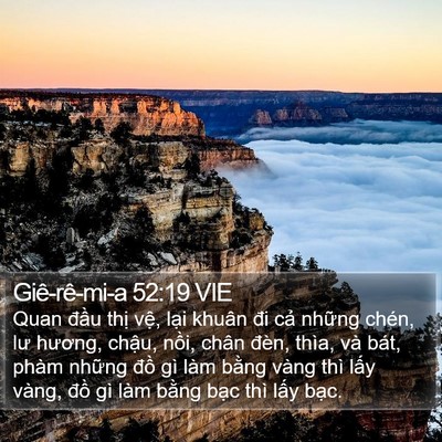 Giê-rê-mi-a 52:19 VIE Bible Verse Image