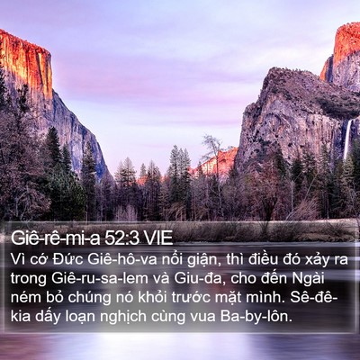Giê-rê-mi-a 52:3 VIE Bible Verse Image