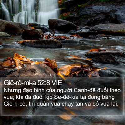Giê-rê-mi-a 52:8 VIE Bible Verse Image
