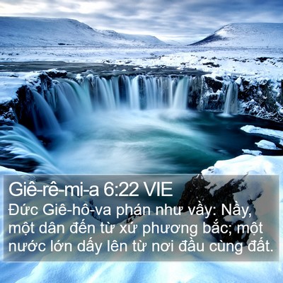 Giê-rê-mi-a 6:22 VIE Bible Verse Image