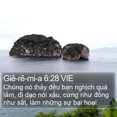 Giê-rê-mi-a 6:28 VIE Bible Verse Image