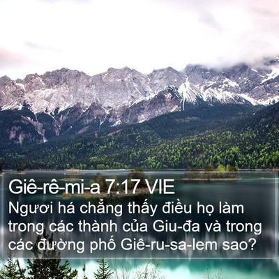 Giê-rê-mi-a 7:17 VIE Bible Verse Image
