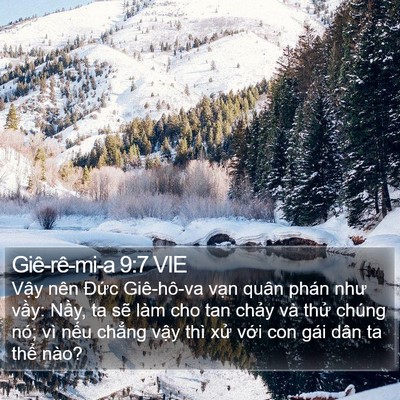Giê-rê-mi-a 9:7 VIE Bible Verse Image