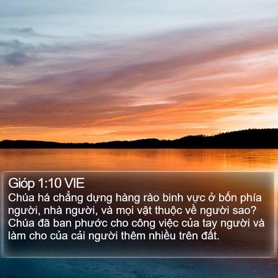 Gióp 1:10 VIE Bible Verse Image