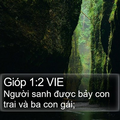 Gióp 1:2 VIE Bible Verse Image