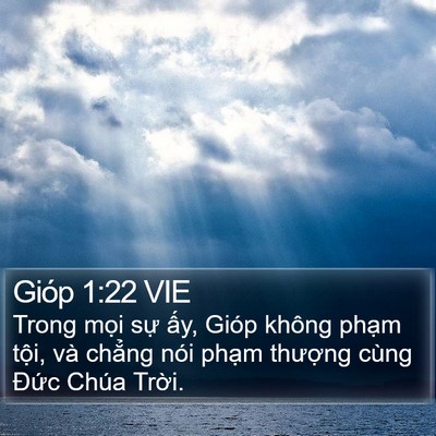 Gióp 1:22 VIE Bible Verse Image