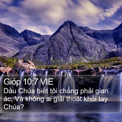 Gióp 10:7 VIE Bible Verse Image