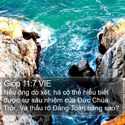 Gióp 11:7 VIE Bible Verse Image