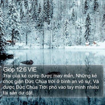 Gióp 12:6 VIE Bible Verse Image