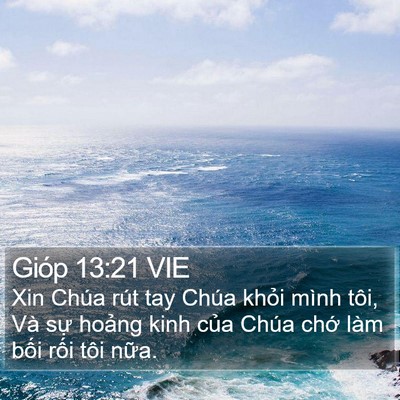 Gióp 13:21 VIE Bible Verse Image
