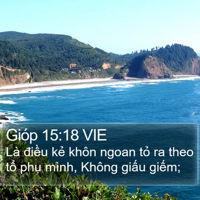 Gióp 15:18 VIE Bible Verse Image