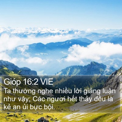 Gióp 16:2 VIE Bible Verse Image