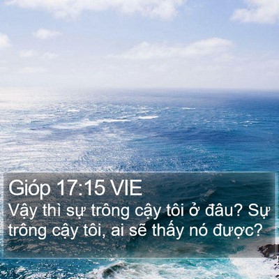Gióp 17:15 VIE Bible Verse Image