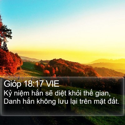 Gióp 18:17 VIE Bible Verse Image
