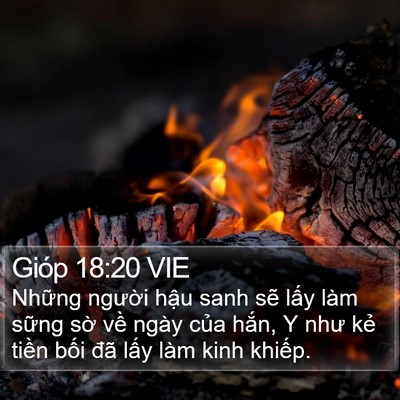 Gióp 18:20 VIE Bible Verse Image
