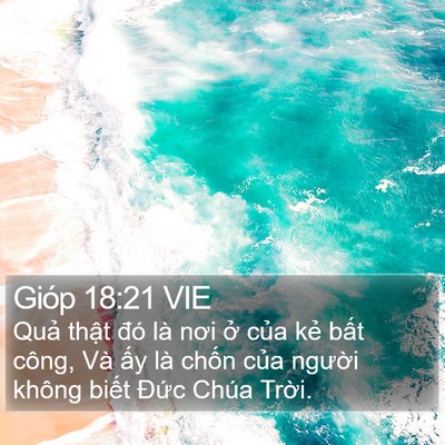 Gióp 18:21 VIE Bible Verse Image