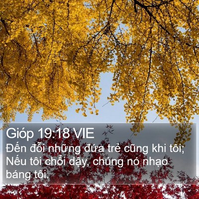 Gióp 19:18 VIE Bible Verse Image
