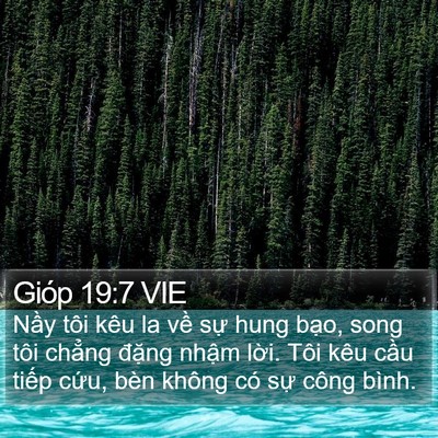 Gióp 19:7 VIE Bible Verse Image