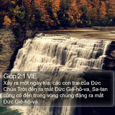 Gióp 2:1 VIE Bible Verse Image