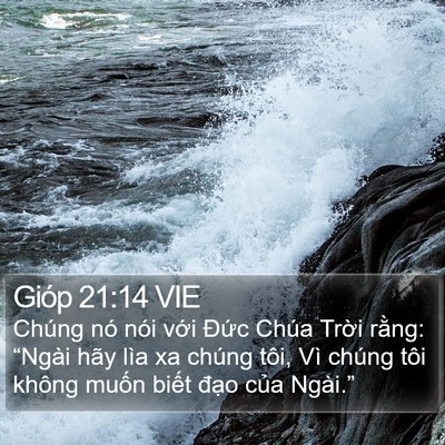 Gióp 21:14 VIE Bible Verse Image