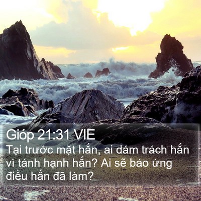 Gióp 21:31 VIE Bible Verse Image