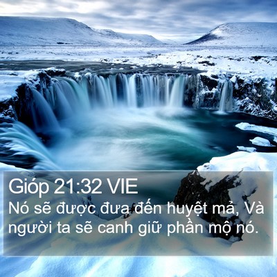 Gióp 21:32 VIE Bible Verse Image