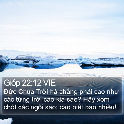 Gióp 22:12 VIE Bible Verse Image
