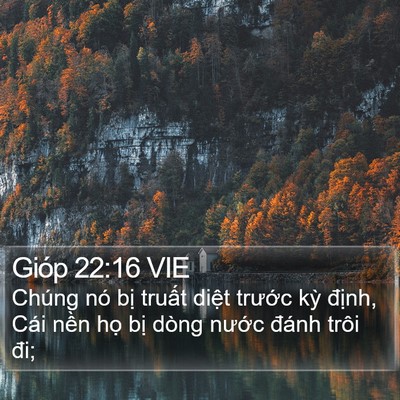 Gióp 22:16 VIE Bible Verse Image