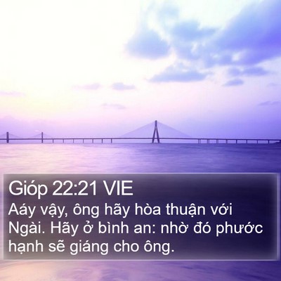Gióp 22:21 VIE Bible Verse Image