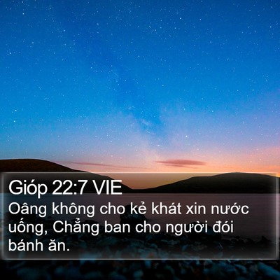 Gióp 22:7 VIE Bible Verse Image