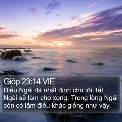 Gióp 23:14 VIE Bible Verse Image